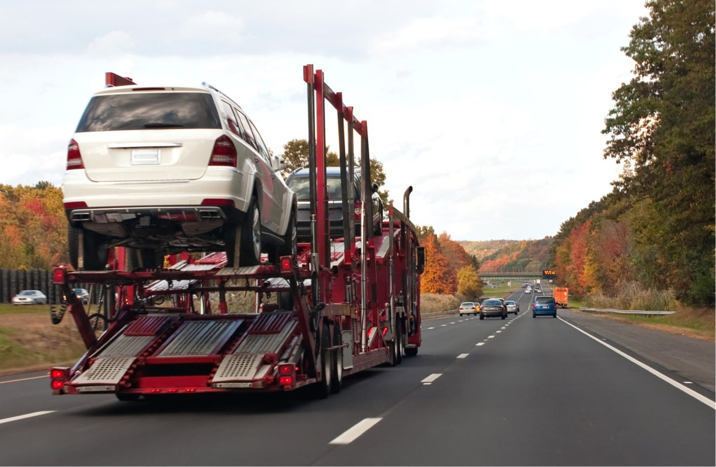 Open auto transport