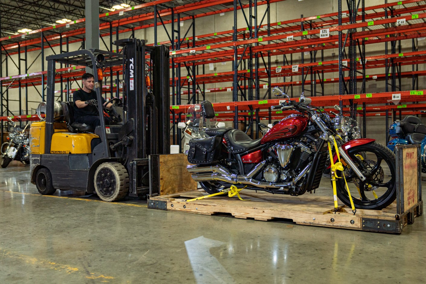 Motorcycle shipping company