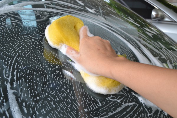 preparing a car for transport