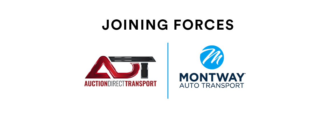 Auction Direct Transport and Montway Auto Transport company logos