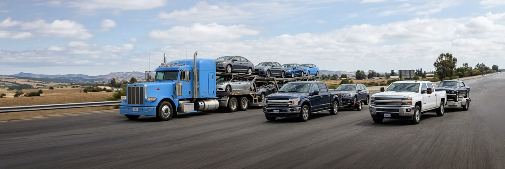 long-distance car towing options